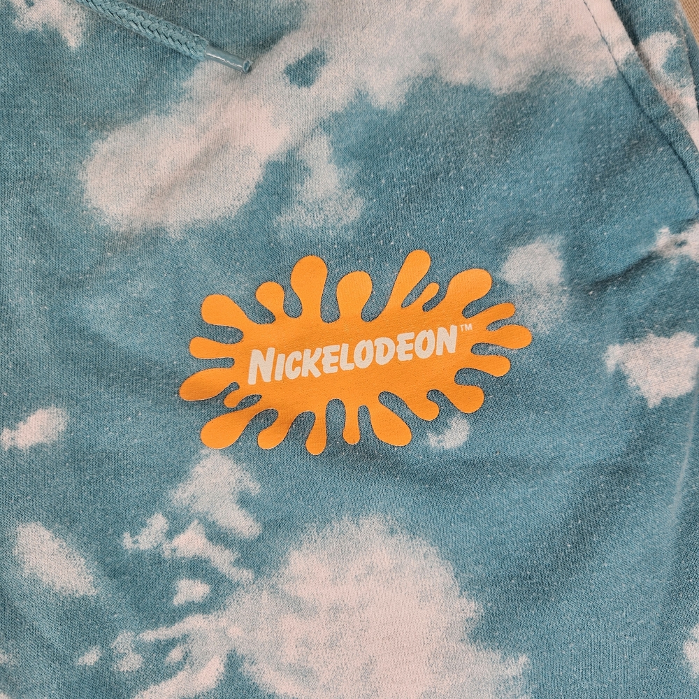 Nickelodeon Blue Tie-Dye Character Shorts - Picture 2 of 11